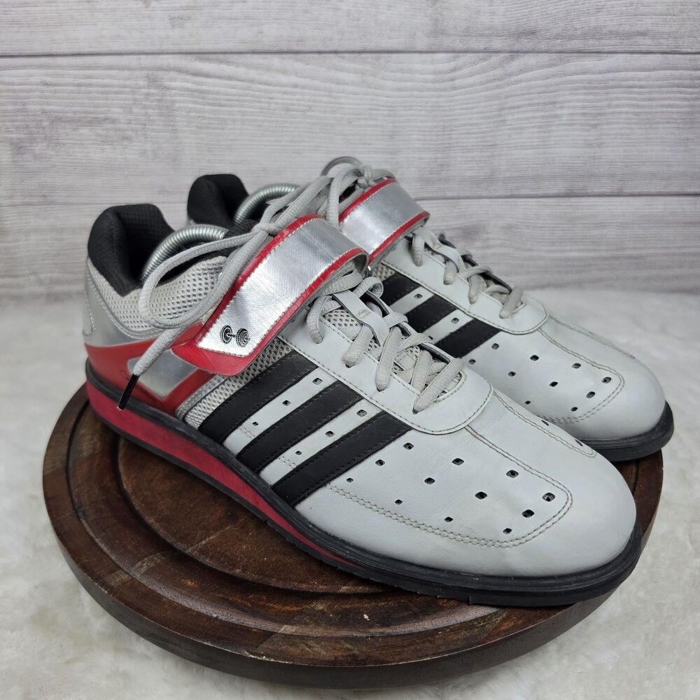 Adidas Trefoil Powerlifting Weightlifting Gym Deadlift Performance Shoe Mens 11